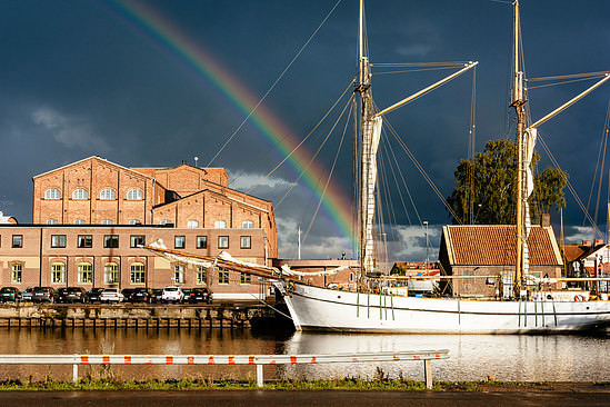 Rainbow in Lidköping