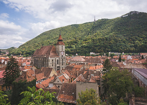 Brașov with Tâmpa and the Black Church