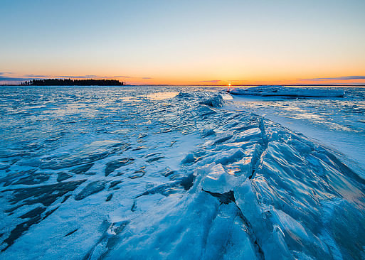 Frozen Vänern