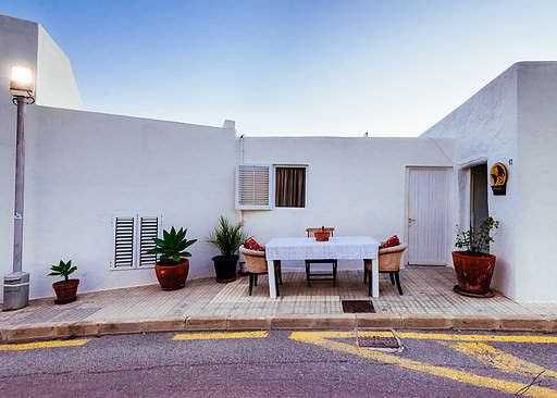 Ready for dinner in the street