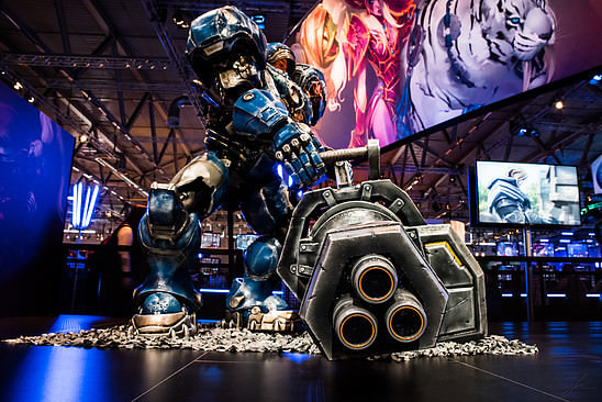 Gamescom 2015 - Blizzard character