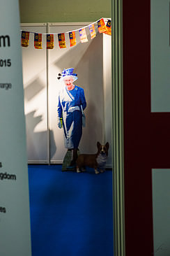 Gamescom 2015 - from the UK Pavillion, meeting room