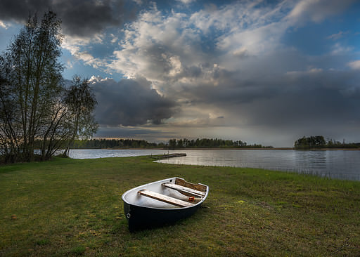 Spring weather on Vänern