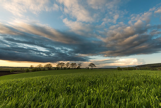 Undecided weather over central Sweden