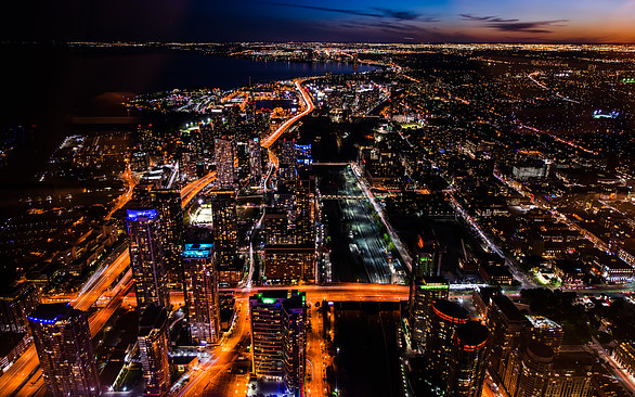 Toronto, view from the TC tower