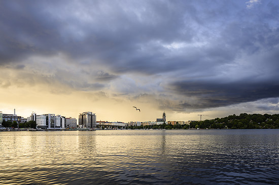 Clouds above Hornstul, Stockholm